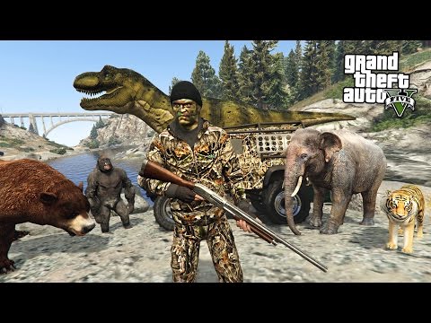 HUNTING RARE & EXOTIC ANIMALS!! (GTA 5 Mods) - UC2wKfjlioOCLP4xQMOWNcgg