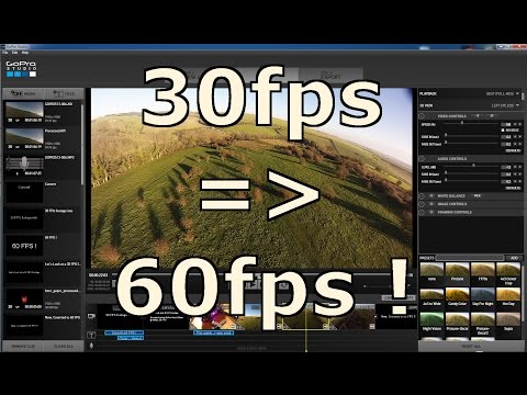 Convert 30fps Footage to smooth 60fps using GoPro Studio Flux Enable | Quadcopter FPV - UCQ3OvT0ZSWxoVDjZkVNmnlw