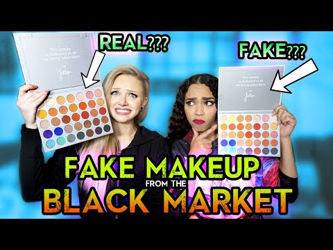 TESTING OUT FAKE MAKEUP FROM THE BLACK MARKET - UCoziFm3M4sHDq1kkx0UwtRw