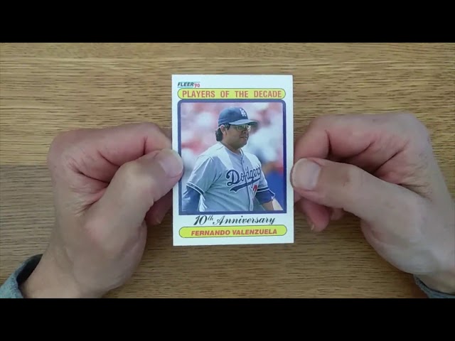 The Fernando Valenzuela Baseball Card is a Must-Have for Any Collection