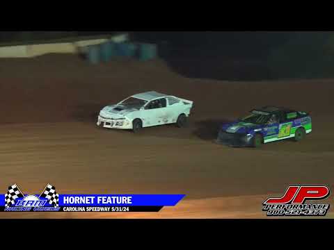 Hornet Feature - Carolina Speedway 5/31/24 - dirt track racing video image