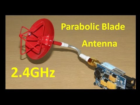2 4GHz Parabolic Blade Antenna - UCHqwzhcFOsoFFh33Uy8rAgQ