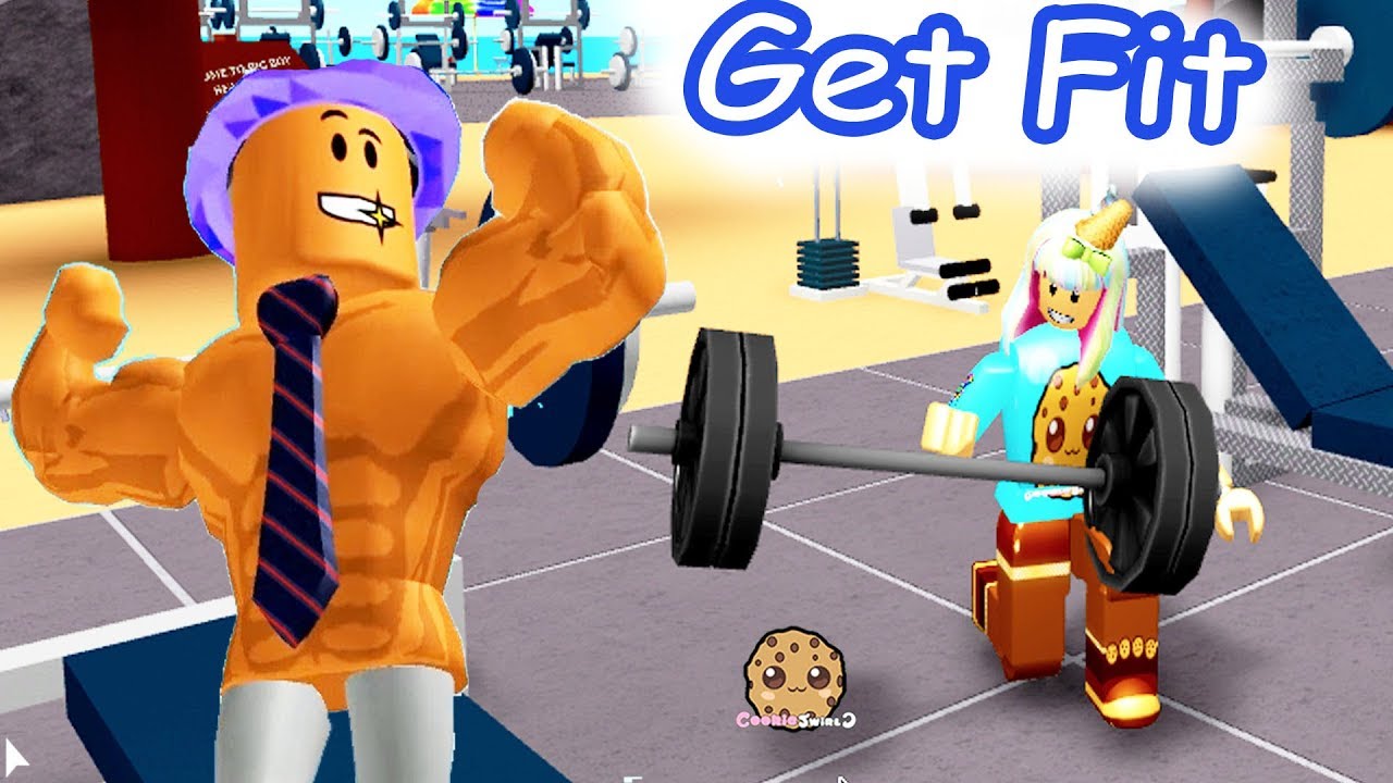 Lets Get Fit Roblox Weight Lifting Simulator 2 Gym Cookie - 