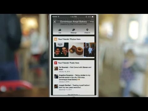 CNET Update - Facebook using beacons to show location 'tips' - UCOmcA3f_RrH6b9NmcNa4tdg