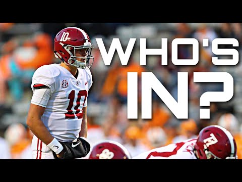 College Football Top 10 Rankings Week 12