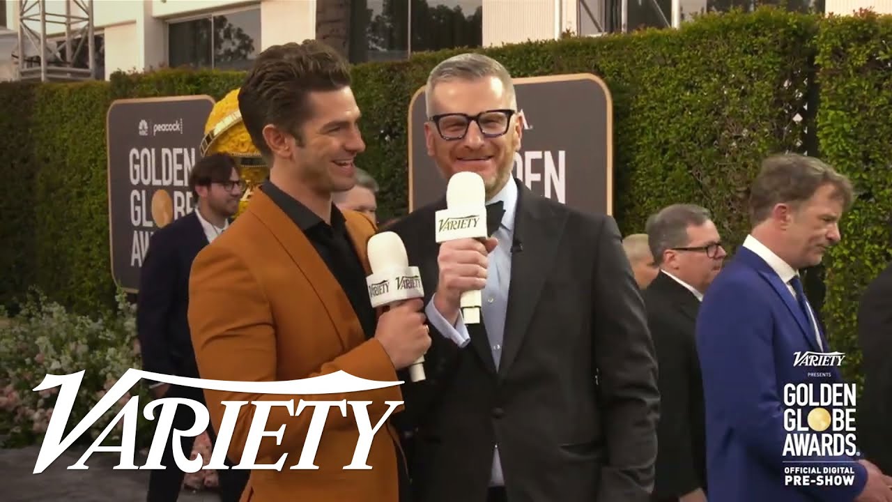 Andrew Garfield Endlessly Compliments Marc Malkin for His Birthday & Plays Golden Globes BINGO