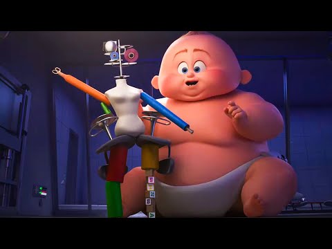 INCREDIBLES 2 - Baby Jack Jack All Superpowers Short Movie (2018) Clip - UCA0MDADBWmCFro3SXR5mlSg