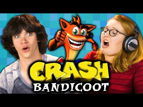 CRASH BANDICOOT (Original PlayStation) (Teens React: Retro Gaming) - UCHEf6T_gVq4tlW5i91ESiWg