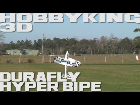 HobbyKing 3D - Michael Wargo flies the Durafly HyperBipe - UCkNMDHVq-_6aJEh2uRBbRmw