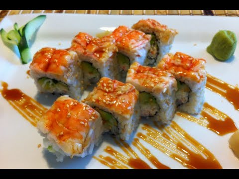 sushi pastel de camaron rollo [shrim cake ]delicioso receta - UCKkinZz8CfbX-Hr6zcXOO7Q