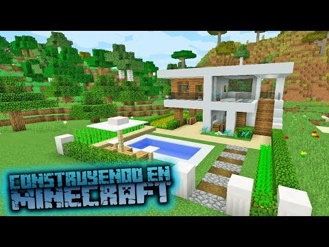 Youtube Como Hacer Una Casa Moderna De Hormigón En Minecraft