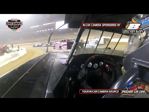 #11 Lance Brasington at the Gateway Dirt Nationals 2024 Super Late Model - dirt track racing video image