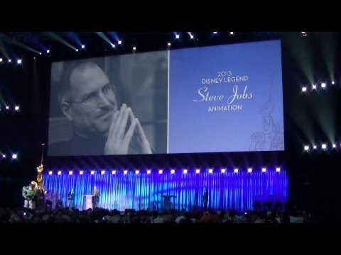 John Lasseter Accepts Disney Legends Award for Steve Jobs, Heartfelt Tribute to Apple Pioneer - D23 - UCe-gHr2O_LP7t0YJYHZQZlg