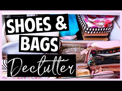 Decluttering my SHOES AND BAGS! - UCuaQ-5iDHAuUHdxdBDrrjPQ