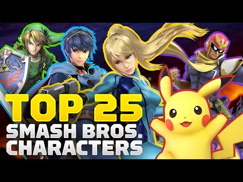 25 Best Super Smash Bros. Characters - UCKy1dAqELo0zrOtPkf0eTMw