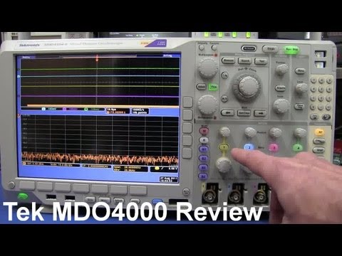 Tektronix Mixed Domain Oscilloscope MDO4000 Review - EEVblog #199 - UC2DjFE7Xf11URZqWBigcVOQ