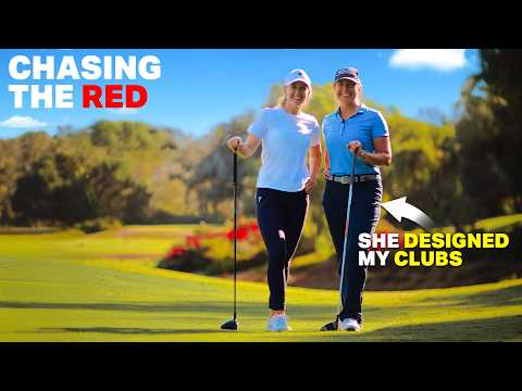 She Built My Clubs But Can We Break Par? | Chasing The Red Stephanie Luttrell