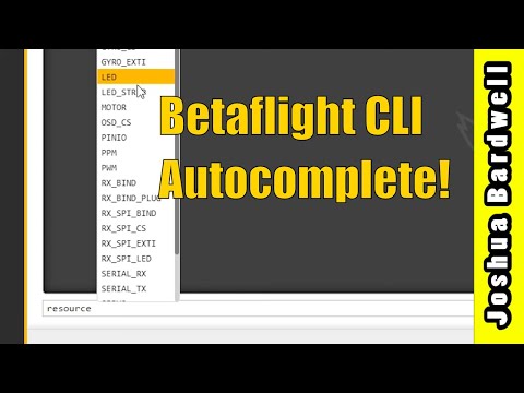 Betaflight 4.1 brings CLI autocomplete to the Betaflight GUI - UCX3eufnI7A2I7IkKHZn8KSQ