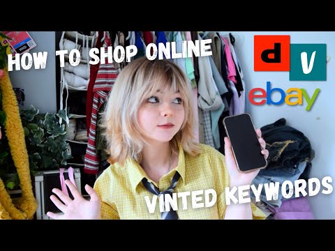 how to ACTUALLY find good clothes online!! (vinted keywords, tips & tricks ☆)
