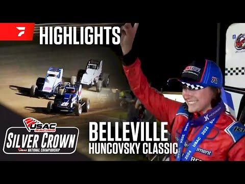 𝑯𝑰𝑮𝑯𝑳𝑰𝑮𝑯𝑻𝑺: USAC Silver Crown National Championship | Belleville High Banks | May 18, 2024 - dirt track racing video image