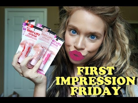 BABY LIPS CRYSTALS- FIRST IMPRESSION FRIDAY - UCGwPbAQdGA3_88WBuGtg9tw