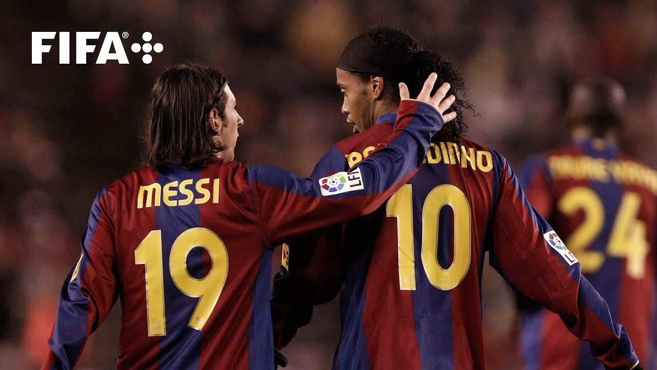 Ronaldinho knew that Lionel Messi was going to be a special