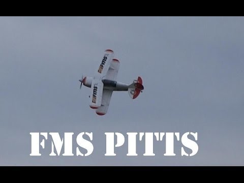 FMS Pitts 1400 mm flying at full throttle. - UCArUHW6JejplPvXW39ua-hQ