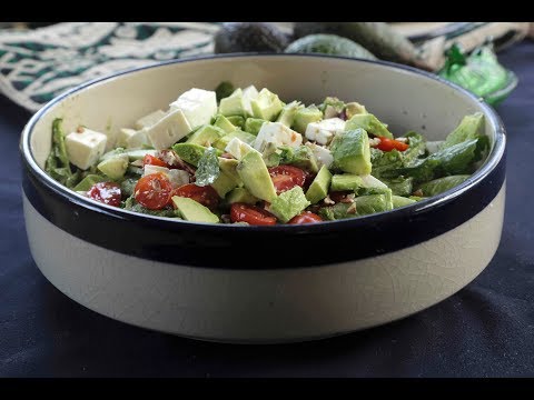 Ensalada con aderezo de cilantro - UCvg_5WAbGznrT5qMZjaXFGA