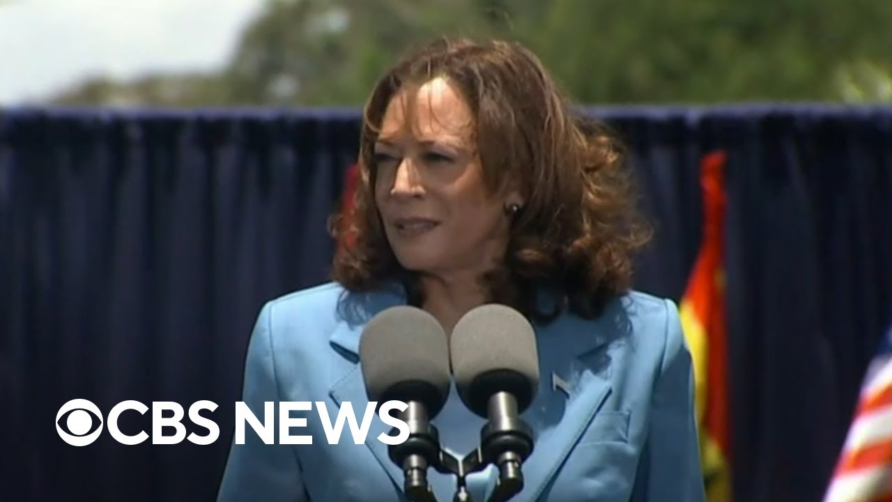 Vice President Kamala Harris delivers speech in Ghana during tour of Africa