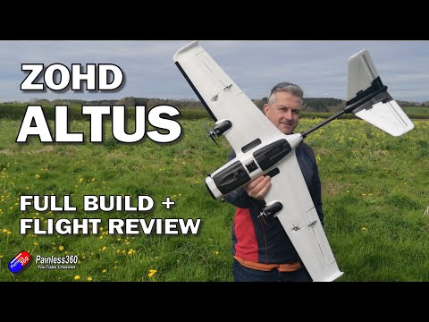 ZOHD Altus: Maiden flight footage and full review - UCp1vASX-fg959vRc1xowqpw