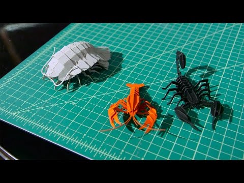 Show and Tell: Papercraft Creatures - UCiDJtJKMICpb9B1qf7qjEOA