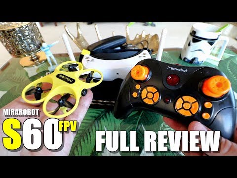 MIRAROBOT S60 5.8ghz FPV RTF Micro Drone - Full Review - [Unboxing, Flight Test, Pros & Cons] - UCVQWy-DTLpRqnuA17WZkjRQ