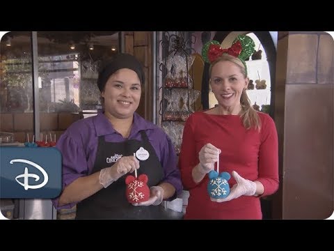 DIY Holiday: How-To Make Make A ‘Mickey Snowflake Ornament’ Candy Apple - UC1xwwLwm6WSMbUn_Tp597hQ