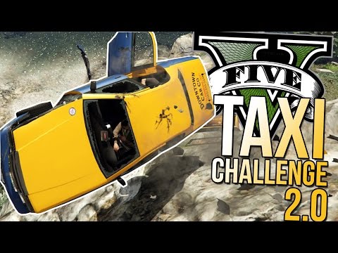 GTA 5 Gameplay - Taxi Driver Challenge 2.0 - Grand Theft Auto 5 Funny Moments - UCf2ocK7dG_WFUgtDtrKR4rw