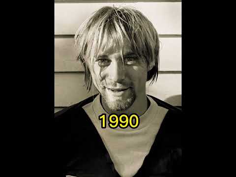 Kurt Cobain Throughout The Years