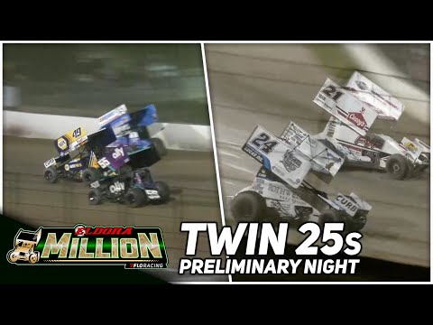 Twin 25s Prelims | 2023 Eldora Million at Eldora Speedway - dirt track racing video image