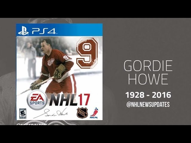 Who Is On The Cover Of NHL 17?