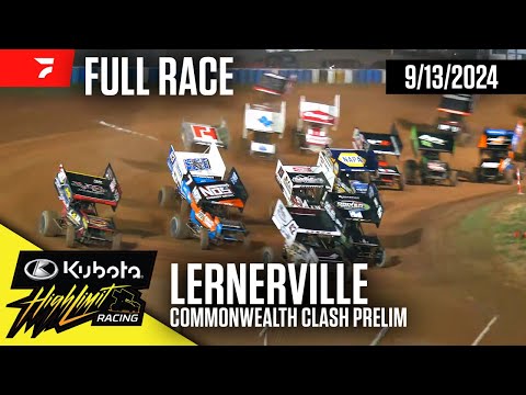 FULL RACE: Kubota High Limit Racing at Lernerville Speedway 9/13/2024 - dirt track racing video image