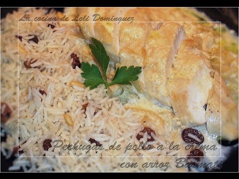 Pechugas de pollo a la crema con arroz Basmati - La Cocina de Loli Domínguez - UC5ONfXPjWgqElh0NZaRJ1tg