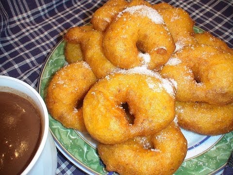 Receta Buñuelos de calabaza típicos valencianos - Recetas de cocina, paso a paso. Loli Domínguez - UC5ONfXPjWgqElh0NZaRJ1tg