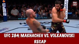 UFC 284: Islam Makhachev Vs. Alexander Volkanovski Recap Highlights ...