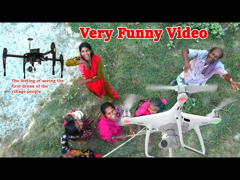 Drone Prank in village people | Very Funny Video | update prank video - UCbiVIoRMdW9dNHhRPNC4byQ