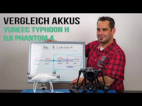 DJI P4 vs Yuneec TH - Akku & Ladetechnik Vergleich - UCfV5mhM2jKIUGaz1HQqwx7A