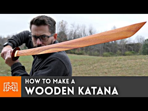 How to make a Wooden Katana from hardwood flooring // Woodworking - UC6x7GwJxuoABSosgVXDYtTw