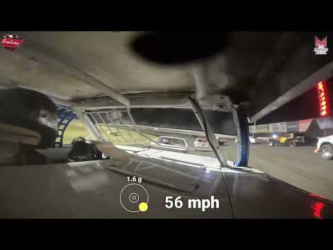 #43 Cole Holman - Pure Stock - 8-23-2025 Salina Highbanks Speedway - In Car Camera - dirt track racing video image