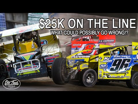 Bad Fortune Struck Twice At Orange County Fair Speedway - dirt track racing video image