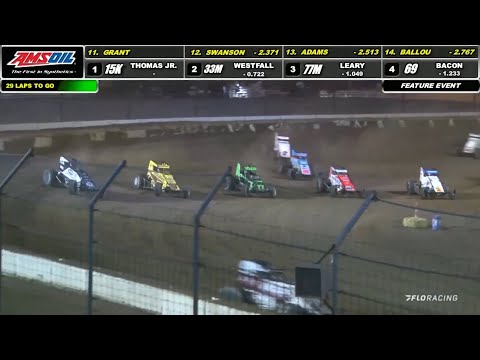 HIGHLIGHTS: USAC AMSOIL National Sprint Cars | Circle City Raceway | September 16, 2022 - dirt track racing video image