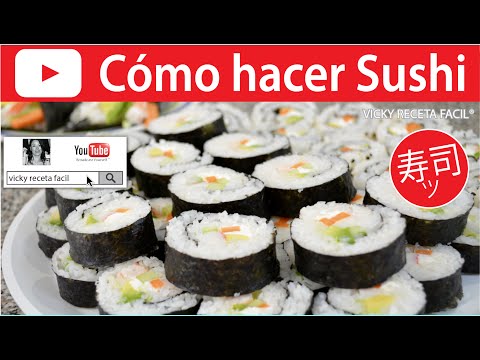 COMO HACER SUSHI | Vicky Receta Facil - UCewhO42h_TIKZdntpI-v39g