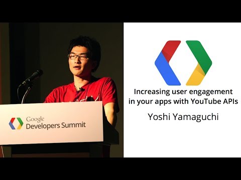 Increasing user engagement in your apps with YouTube APIs - UC_x5XG1OV2P6uZZ5FSM9Ttw