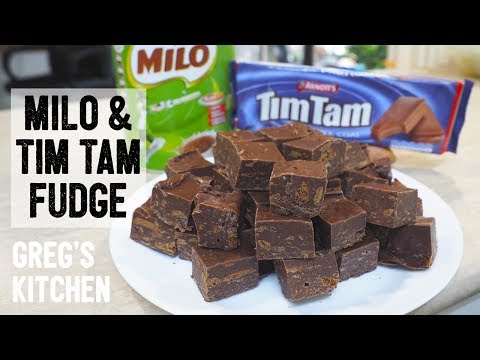 MILO AND TIM TAM CHOCOLATE FUDGE - 4 Ingredients - Greg's Kitchen - UCGXHiIMcPZ9IQNwmJOv12dQ